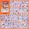 Washi Vintage Impression Scrapbook Stickers (Impression) 5.5 x 8.3 x 0.4 inches